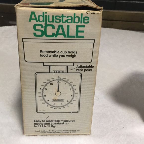 Progressive International Corp Adjustable Scale. Measures in metric and standard - Picture 4 of 5
